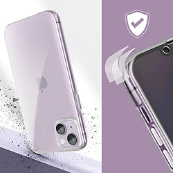 Avis Avizar Coque pour iPhone 14 Plus Intégrale Arrière Rigide et Avant Souple Transparent