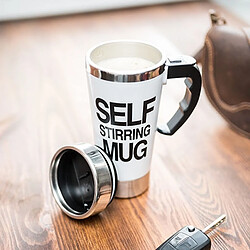 Totalcadeau Mug à mélangeur automatique tasse auto mélangeuse