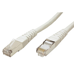 Avis Fox Pathé Europa ROLINE Câble Patch S/FTP (PiMF) catégorie 6, gris 1m (ROLINE S/FTP PatchCord Cat6. grey. 1m)