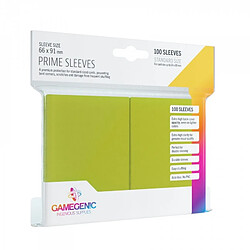 Gamegenic: Prime CCG Sle eves 66x91mm Lime 100sz