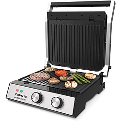 Taurus grill électrique ou plancha 2 en 1 2000W gris noir