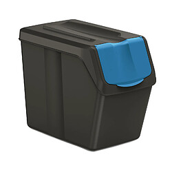 Acheter Ensemble de poubelles de tri Keden SORTI BOX 5x20L - noir recyclage