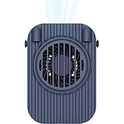 Ventilateur De Clip De Taille Portable Ventilateur De Ceinture Mains Libres Personnel à 3 Vitesses Chargement USB Ventilateur De Taille à Flux D'Air Puissant Ventilateur De Collier 2 En 1 Mini Ventilateur De Taille Personnel Pour