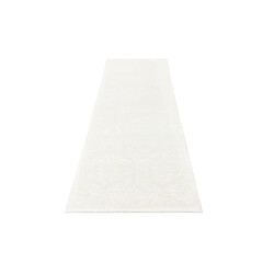 Avis Vidal Tapis de couloir en laine 302x86 beige Darya