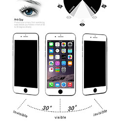 Acheter Wewoo Film de verre trempé de anti-reflets 9H 6D pour iPhone 6 Plus / 6s Plus Blanc