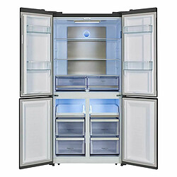 Réfrigérateur Combiné Cecotec Bolero CoolMarket 4D 490 Inox