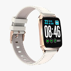 Wewoo Bracelet connecté Smartwatch M8 1,3 pouces IPS avec écran couleur IP67 imperméableétape par étapecomptage des rappels / rappel appels / surveillance de la fréquence cardiaque / du sommeil or