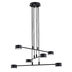 EPIKASA Suspension Modus, Noir, Acier, 70x100x70 cm