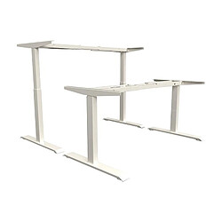 Châssis de table électrique assis / debout 610-1270 blanc