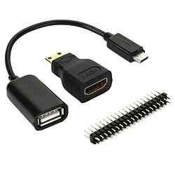 Convertisseur Micro USB mini HDMI vers HDMI