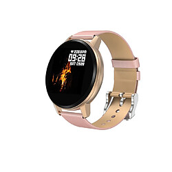 YP Select 1.22 pouces Écran couleur Pression artérielle Moniteur de fréquence cardiaque Sport Bluetooth Smart Wristband Watch-Rose