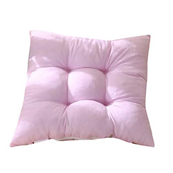 Avis Coussin de coussin de chaise carrée pour bureau à domicile 40x40cm rose