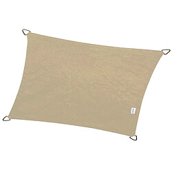 Nesling Voile d'ombrage rectangulaire Coolfit 4 x 3 m Sable.