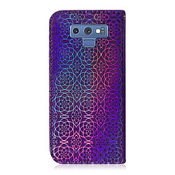 Avis Wewoo Housse Coque Pour Galaxy Note 9 couleur unie boucle magnétique coloré horizontale étui en cuir PU avec titulaire et fentes cartes et portefeuille et lanière violet