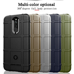 Wewoo Coque Souple Pour Xiaomi Redmi 8 Housse TPU antichoc à couverture totale Noir