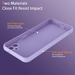 Avis Coque En Silicone Liquide Phonecare Pour Samsung Galaxy A06 - Violet