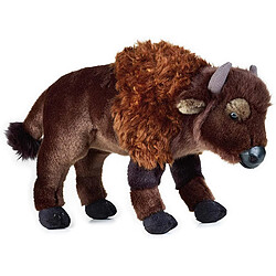 National Geographic peluche Bison de 30 cm marron