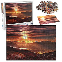 Universal Puzzle coucher de soleil 1000 pièces jeu de décompression