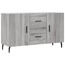 vidaXL Buffet sonoma gris 100x36x60 cm bois d'ingénierie