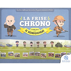 La frise chrono. Le Débarquement : 6 juin 1944