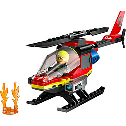 60411 L hélicoptère de secours des pompiers LEGO® City