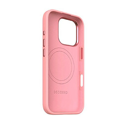 Avis Decoded Coque pour iPhone 16 Pro Gamme Stacks MagSafe en Silicone Antimicrobienne Rose