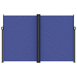 Avis Maison Chic Auvent latéral rétractable | Store latéral | Brise-vue latéral bleu 220x600 cm -GKD39127