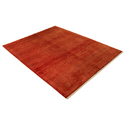 Avis Vidal Tapis de laine 203x157 rouge Gabbeh