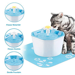 Universal Fontaine automatique d'eau pour animaux domestiques Bol d'eau pour chats et chiens Boisson d'eau pour animaux domestiques électrique USB Boisson d'eau silencieuse pour les éleveurs de voitures | Fournitures d'alimentation pour chats