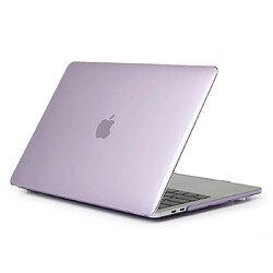 Wewoo Housse Coque Mac Pour étui de protection Crystal Style ordinateur portable Macbook Pro de 16 pouces violet