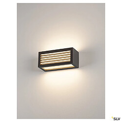 Avis Slv Applique extérieure BOX-L, anthracite avec LED intégré, 19W, 3000K, IP54