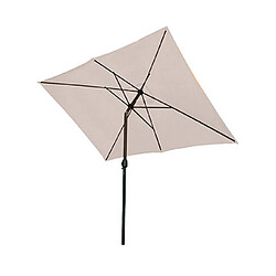 Mes Parasol inclinable 200x300 cm sable - PALERMO