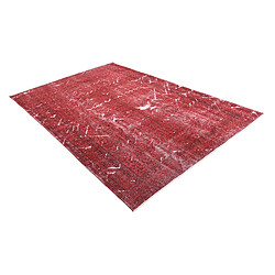 Vidal Tapis de laine 282x188 rouge Ultra Vintage