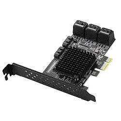 Acheter Carte d'extension 8 ports SATA 3.0 vers PCIe x4 x6