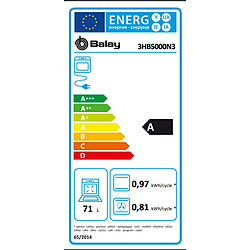 Four Balay 3HB5000N3 3400 W 71 L