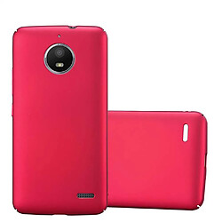 Cadorabo Coque Motorola MOTO E4 Etui en Rouge