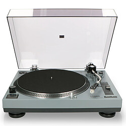 Lenco Platine vinyle à entraînement direct avec encodage USB/PC L-3808 Matt Grey Gris