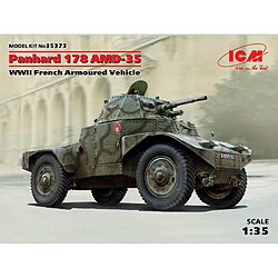 Icm Maquette Véhicule Panhard 178 Amd-35, Wwii French Armoured Vehicle