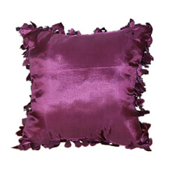 Acheter 42 * Cas De Couverture D'oreiller 42cm Tombé Feuille De Lancer La Taille De Coussin Décor Violet