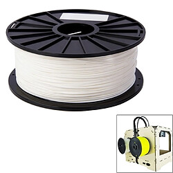 Wewoo Filaments d'imprimante 3D de couleur blanc série PLA 3.0 mm, environ 115m