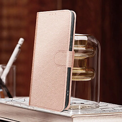 Acheter Avizar Housse iPhone 14 Clapet Portefeuille Fonction Support Vidéo Rose Gold