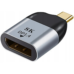 GUPBOO Adaptateur USB Type-C pour DISPLAYPORT 8K 60Hz 3D VESA,JL2605