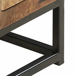 Acheter Maison Chic Meuble TV scandinave - Banc TV pour salon 120 x 30 x 40 cm Bois de récupération massif -MN41018