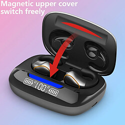 Acheter Universal Écouteurs sans fil hifi rechargeables avec microphone écouteurs téléphone mobile écouteurs bluetooth 5.0 mini bouchons d'oreille sport stéréo