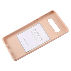 Avis Wewoo Coque Souple Étui en TPU SOFT FEELING Liquid pour Galaxy S10 + abricot