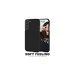 JAYM - Coque Silicone Soft Feeling Noire pour Samsung Galaxy S22 Plus ? Finition Silicone ? Toucher Ultra Doux