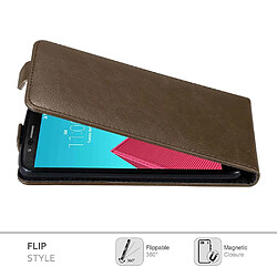 Cadorabo Coque LG G4 / G4 PLUS Etui en Marron