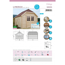 Solid Abri de jardin LIMERICK 2980X3880