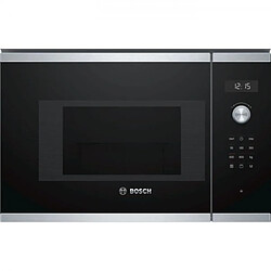 Micro-ondes grill encastrable BOSCH BEL524MS0 inox - 20 L - 800 W - Grill 1000 W