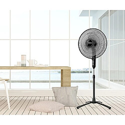 Taurus Ventilateur sur pied 40 cm 45W noir